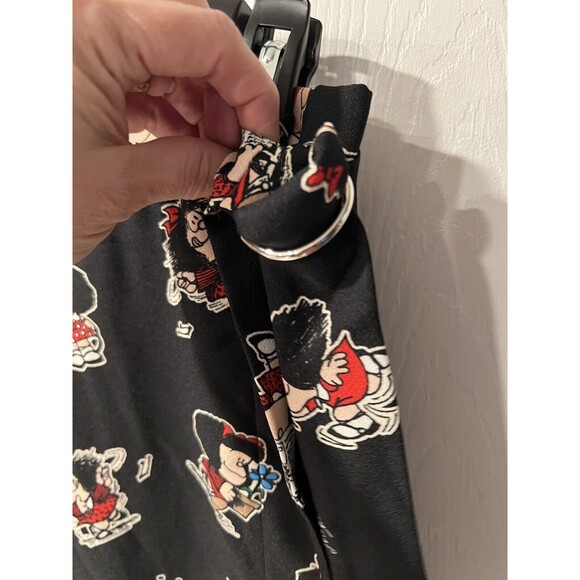 Ottod'Ame Wrap Skirt Sz USA 6 MAFALDA Anthropologie Italy Anime pop art New - Picture 3 of 7